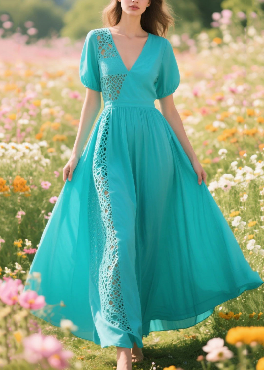 A Vintage Style Dress with Delicate Timeless Details