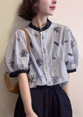 Vintage Inspired Blouse with a Contemporary Edge