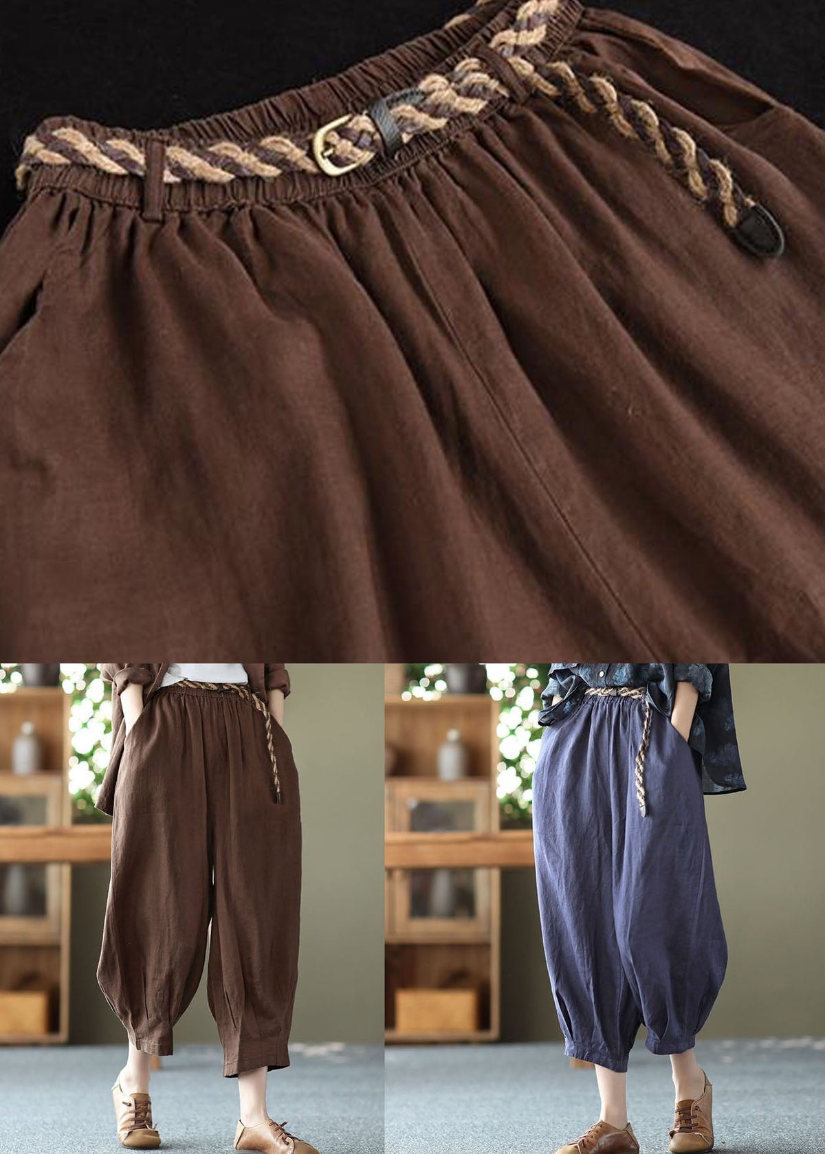 Well Tailored Pants with a Graceful Silhouette