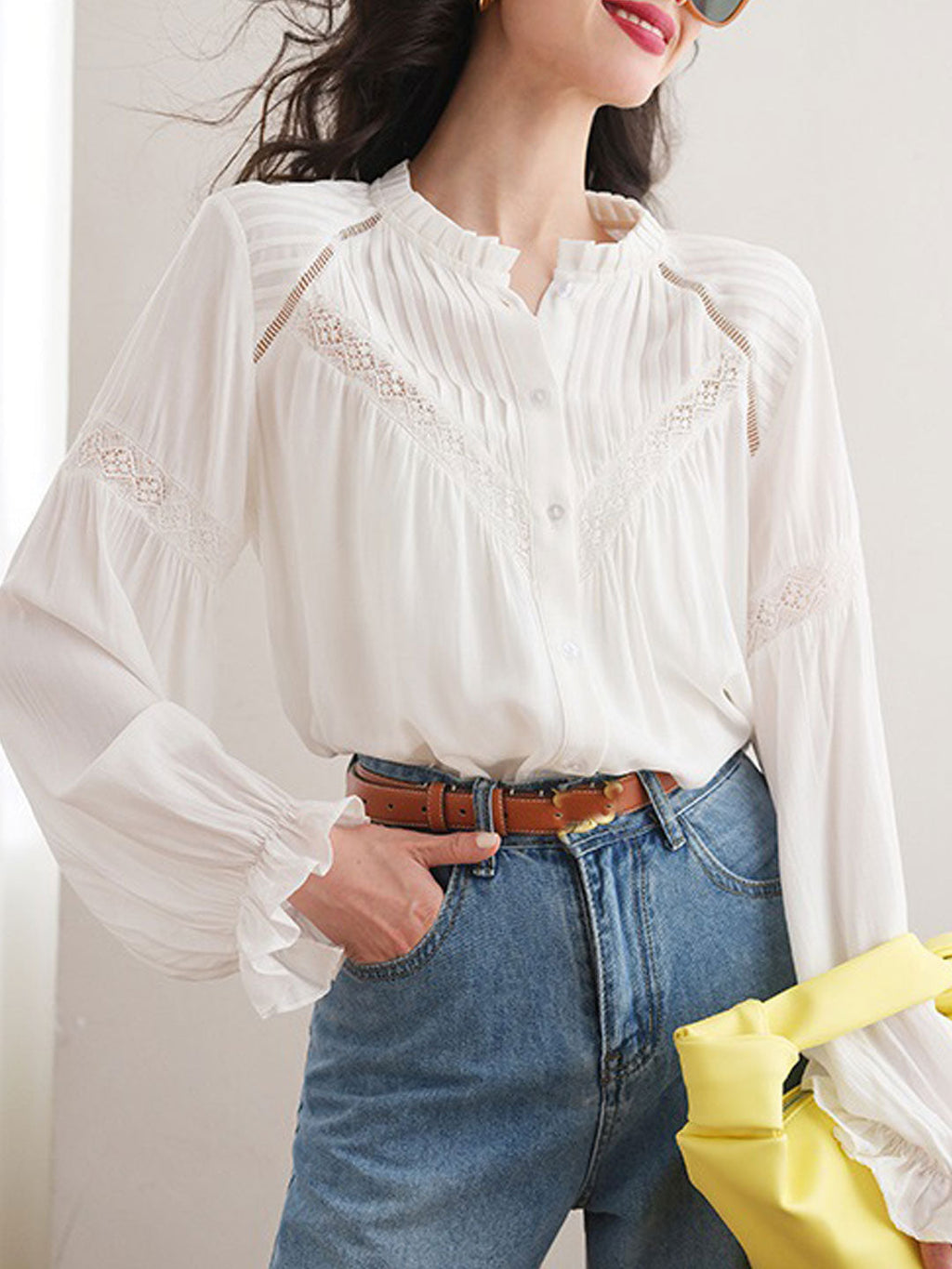 Beautifully Crafted Blouse in a Classic Style