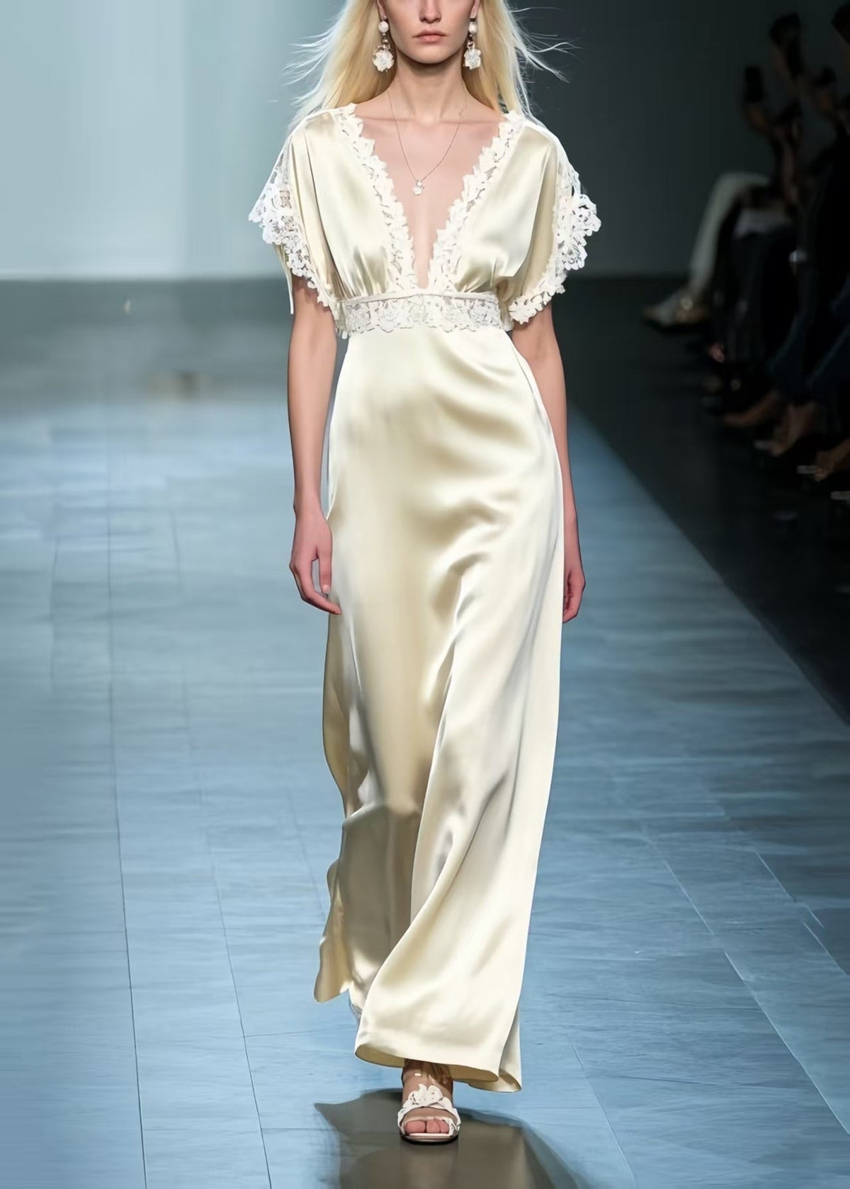 A Vintage Style Dress with Delicate Timeless Details