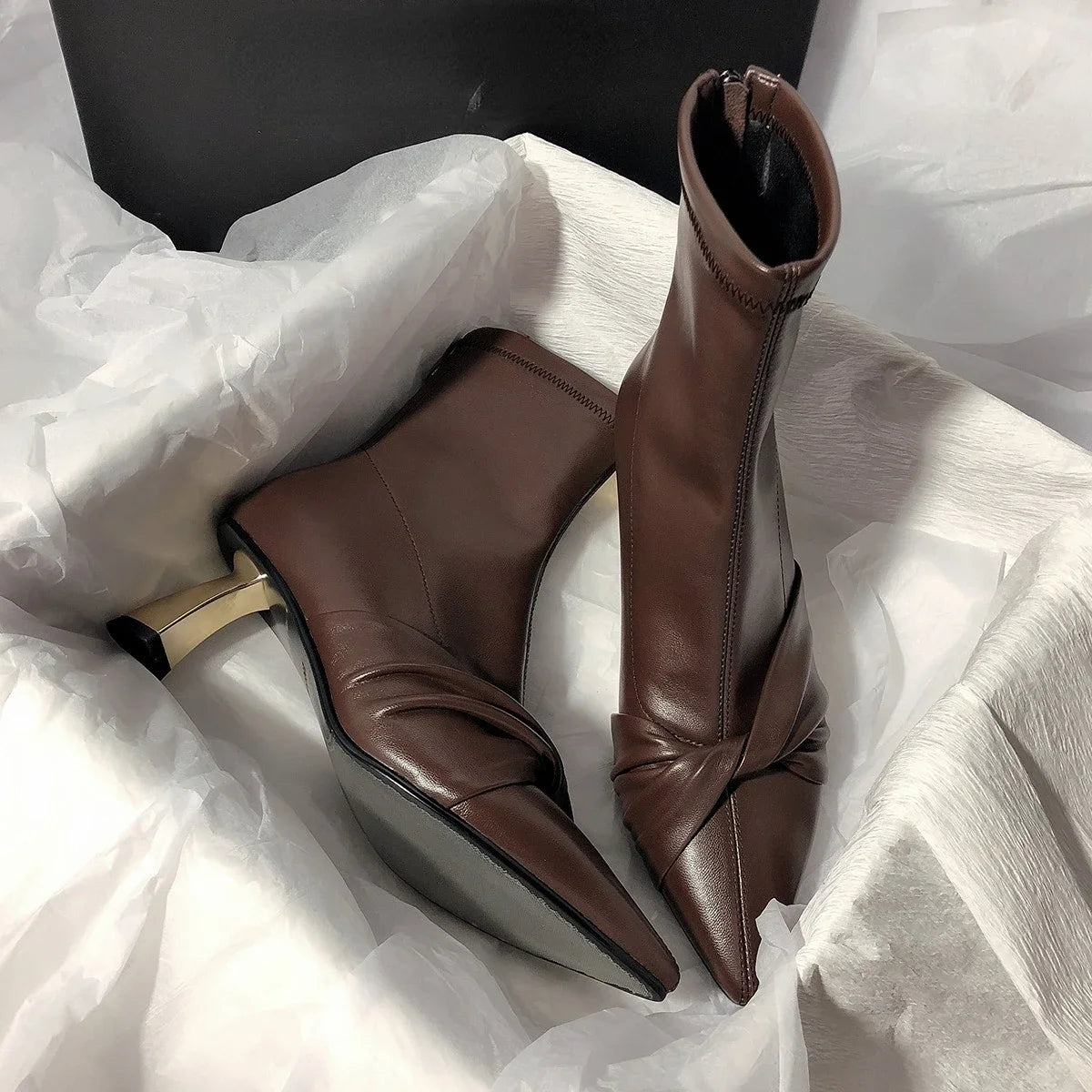 Chic Orthopedic Boots with Unique Design