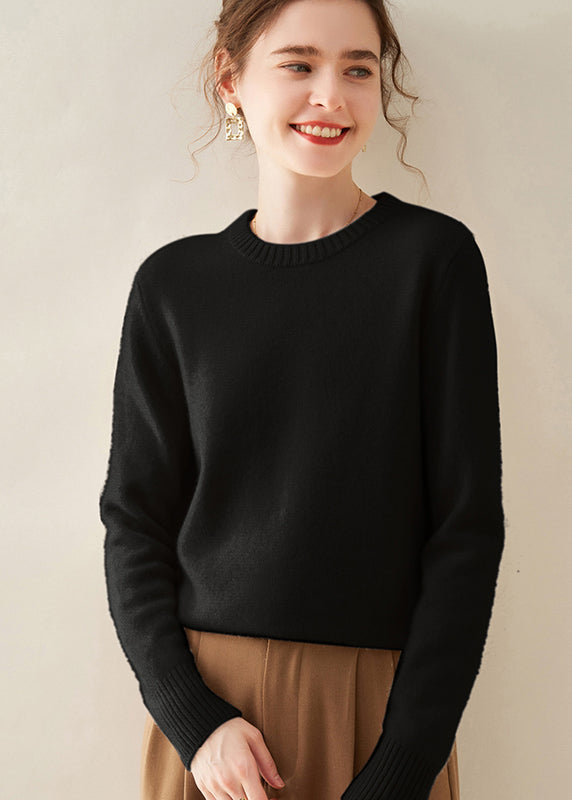 Beautifully Finished Sweater in a Timeless Design