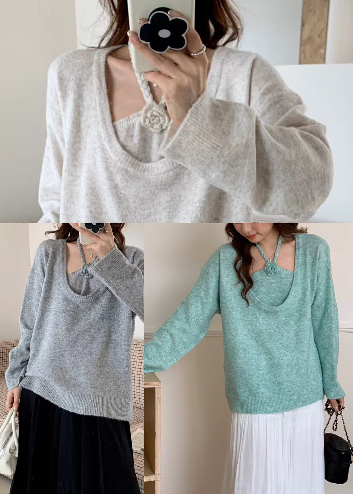 Beautifully Finished Sweater in a Timeless Design