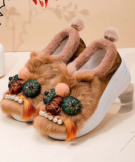 Chic Orthopedic Flats with Unique Design
