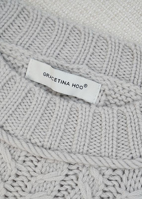 A Vintage Style Sweater with Delicate Timeless Details