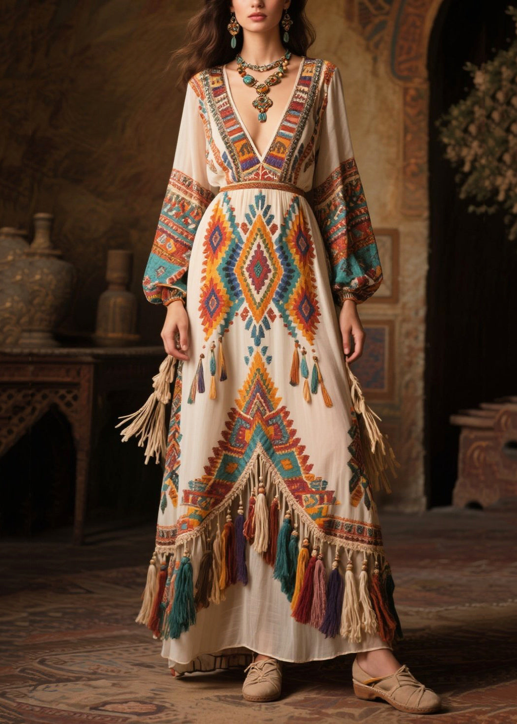Well Tailored Dress with a Graceful Silhouette