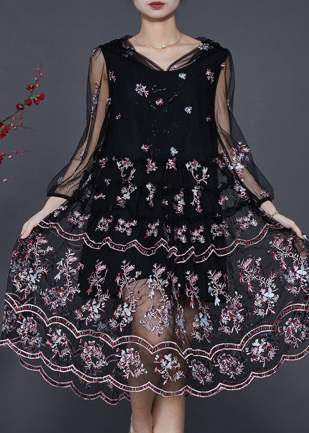 Classic Vintage Dress with a Flattering Fit