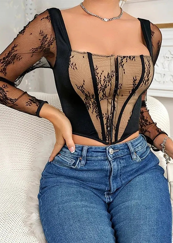 A Vintage Style Top with Delicate Timeless Details