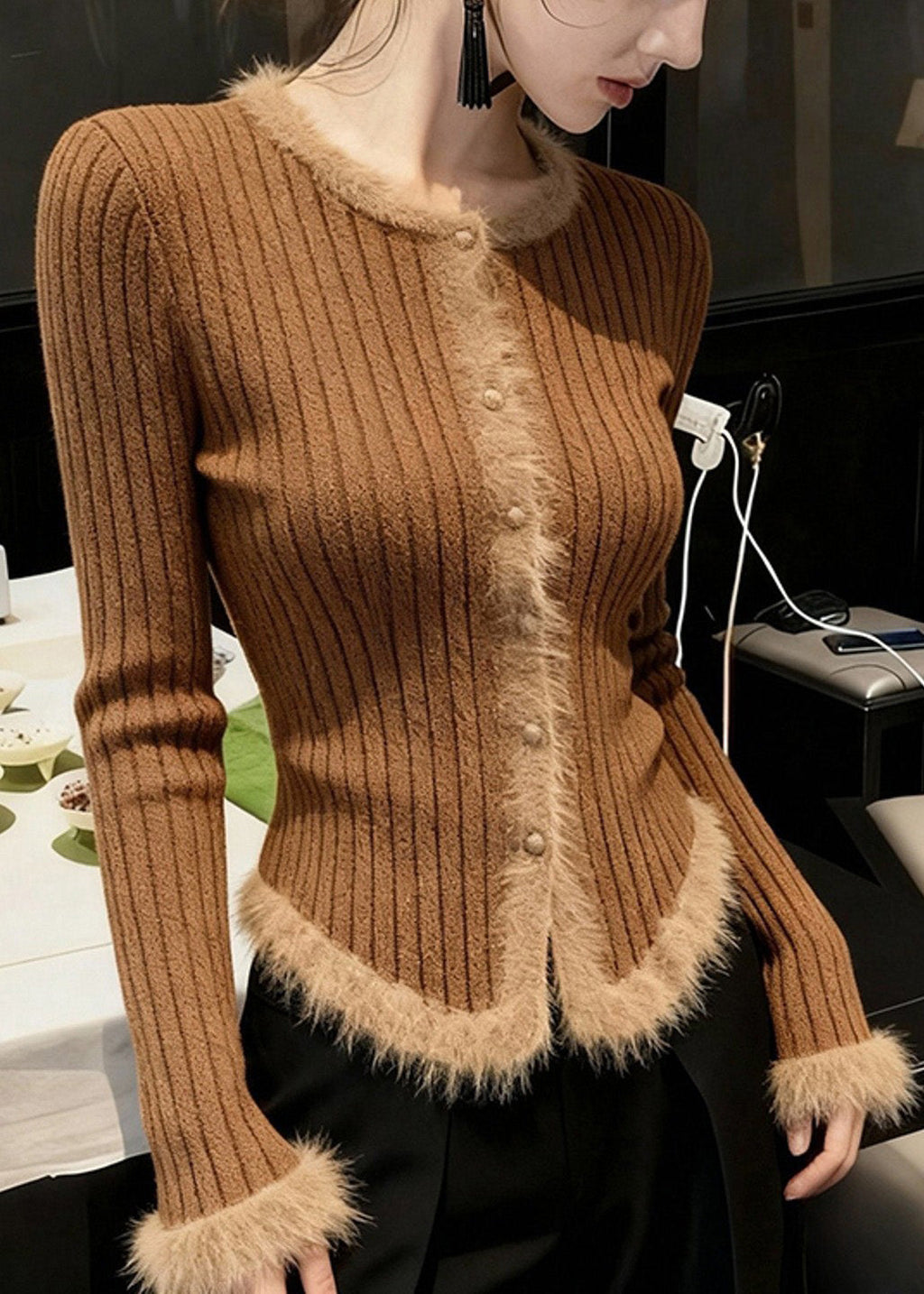 Classic Vintage Sweater with a Flattering Fit