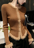Classic Vintage Sweater with a Flattering Fit