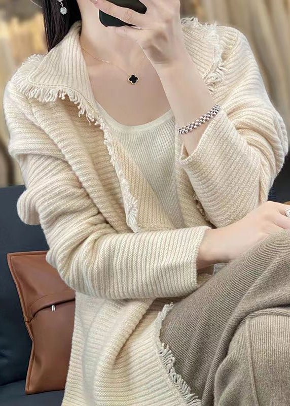 A Vintage Style Cardigan with Delicate Timeless Details