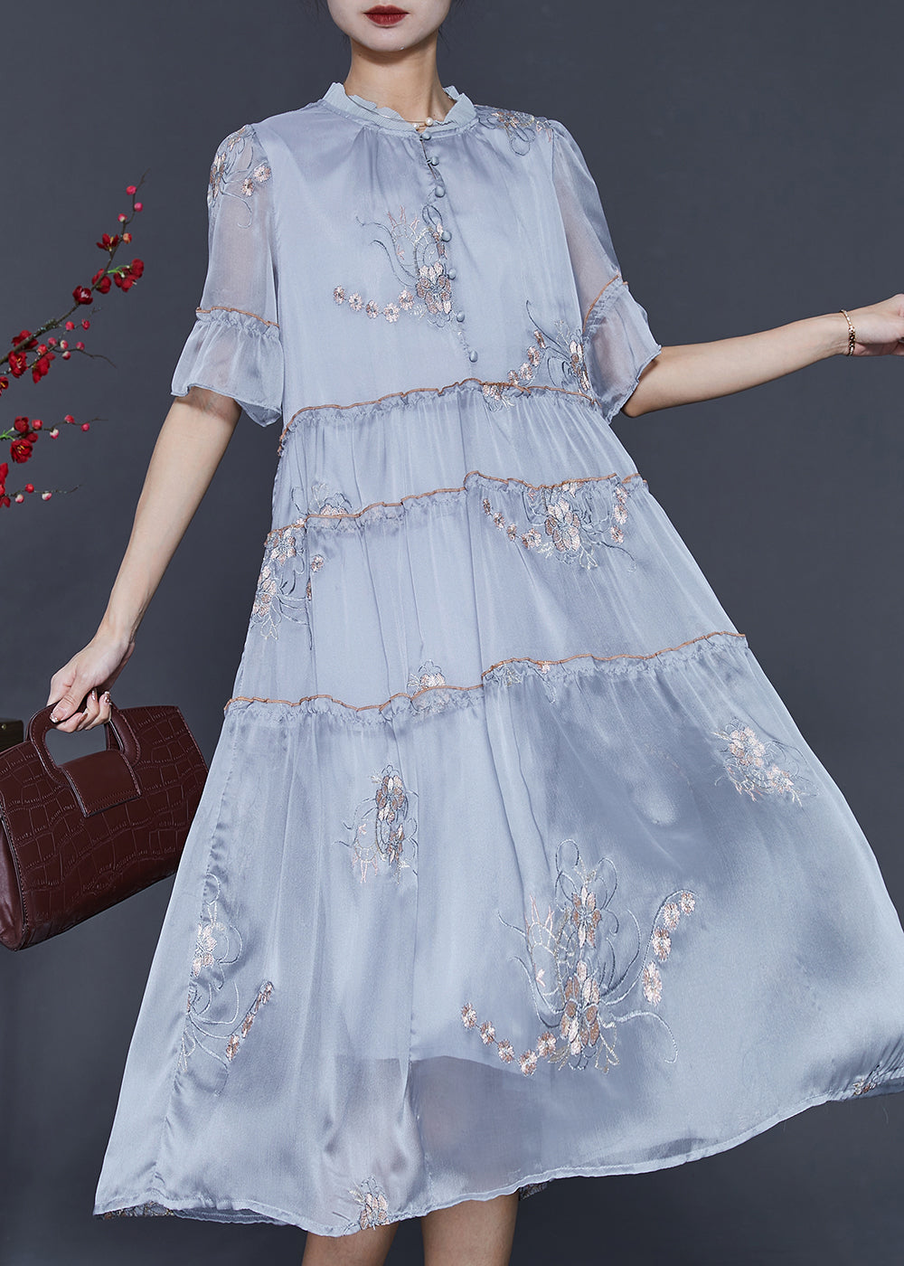 A Vintage Style Dress with Delicate Timeless Details