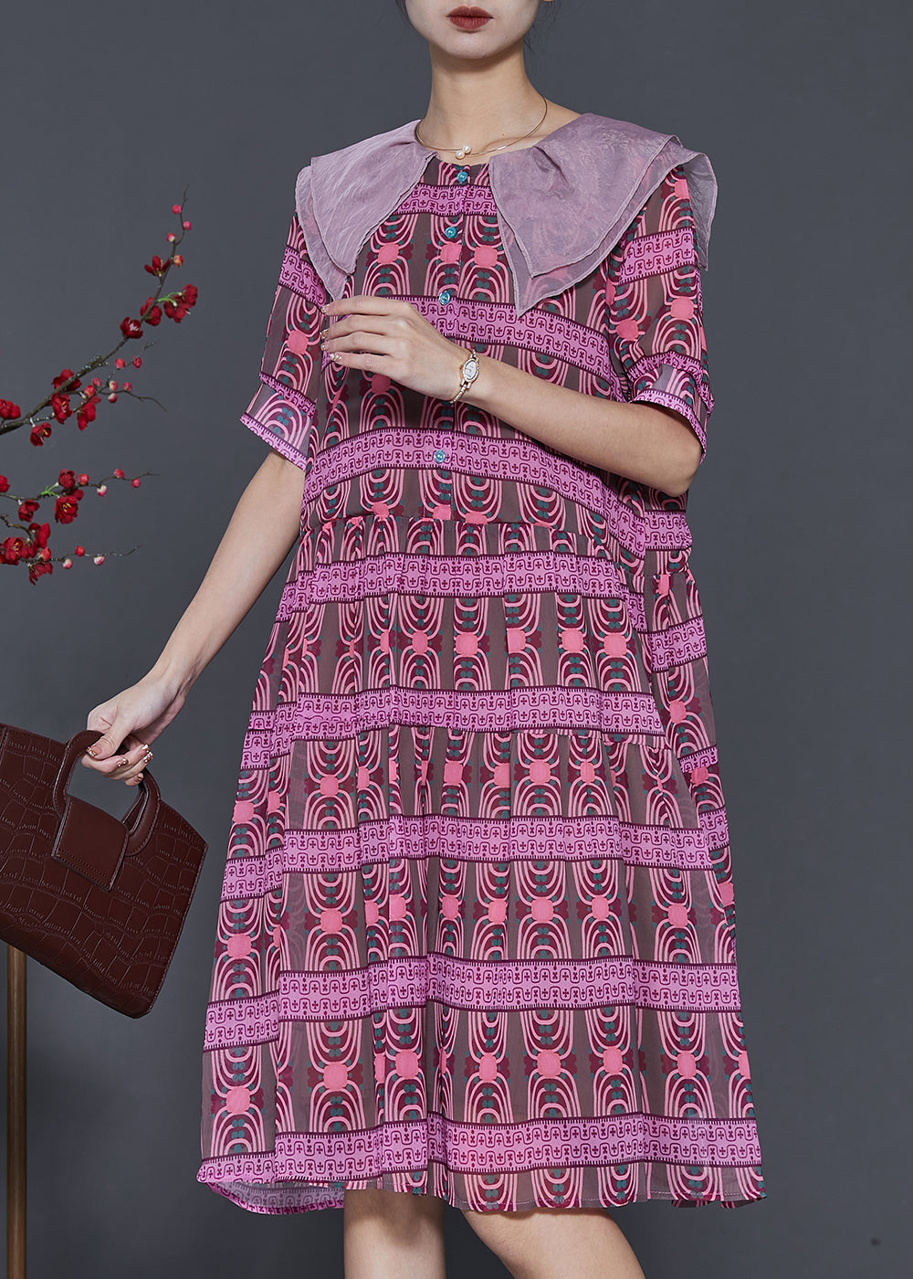 Elegantly Styled Dress for Everyday Wear