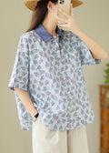 Classic Vintage Blouse with a Flattering Fit