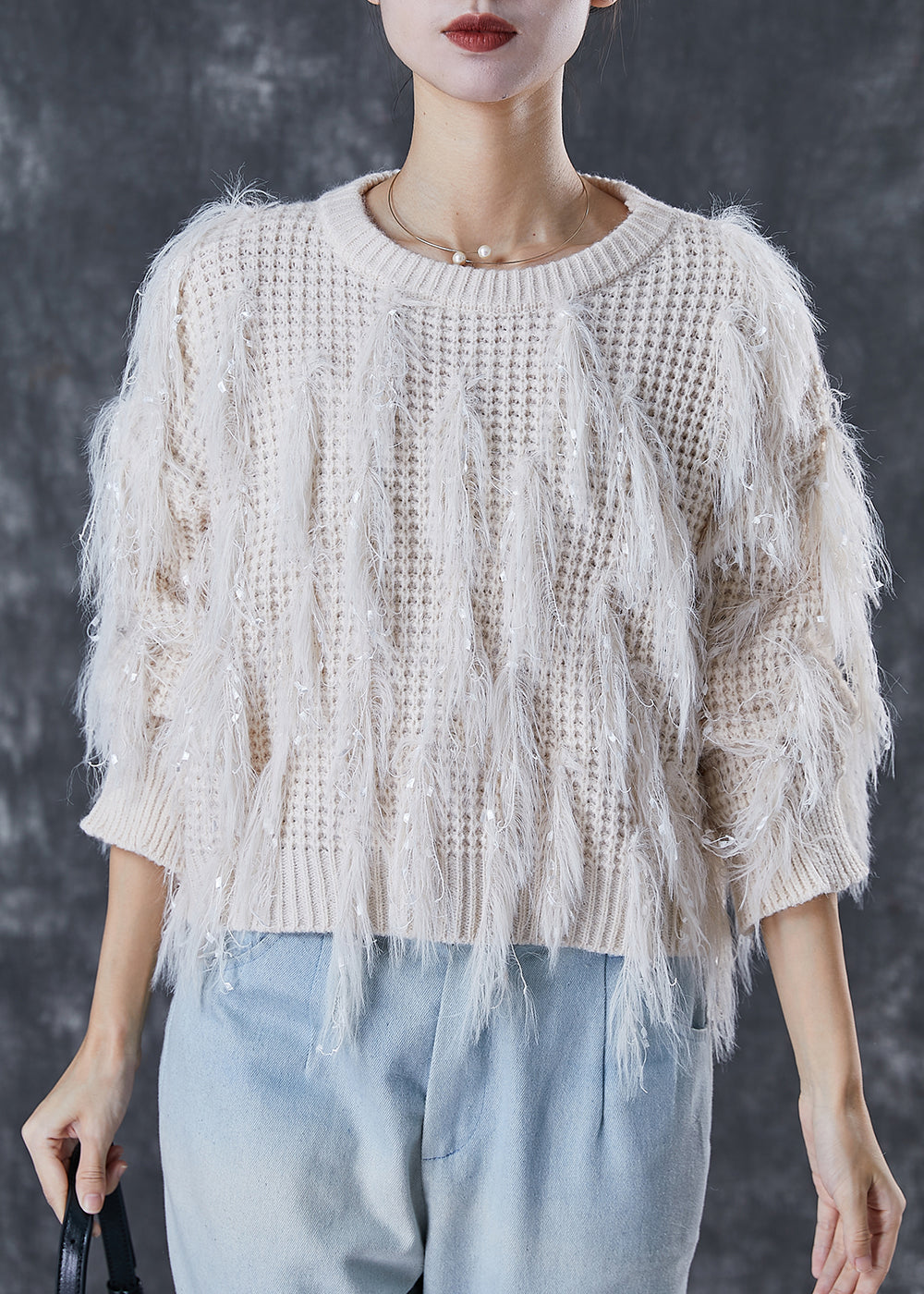 Beautifully Finished Sweater in a Timeless Design