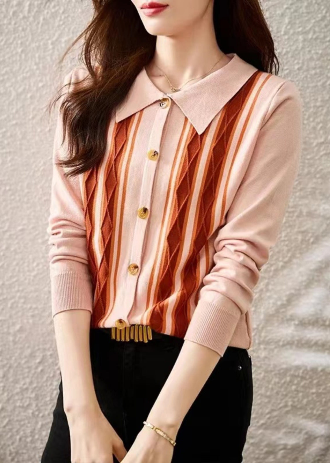Vintage Inspired Sweater with a Contemporary Edge