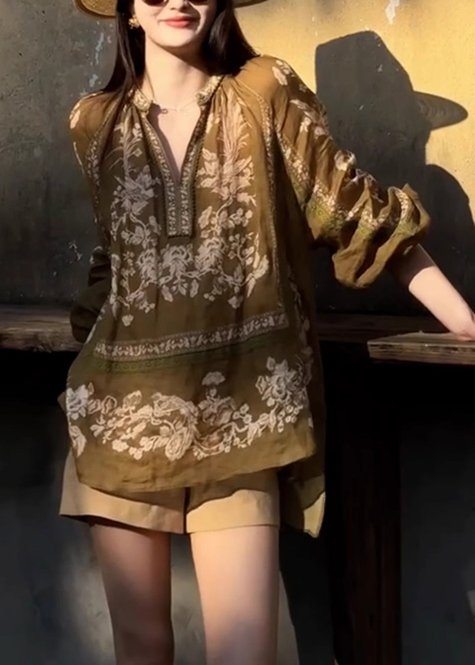 Vintage Inspired Shirt with a Contemporary Edge