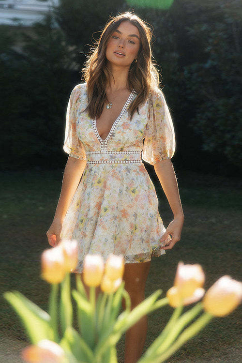 A Vintage Style Dress with Delicate Timeless Details