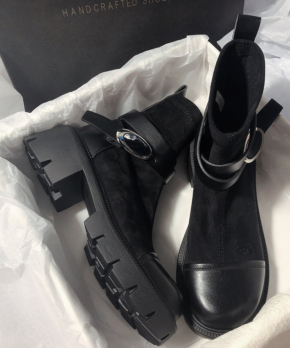 Classic Orthopedic Boots with Timeless Style