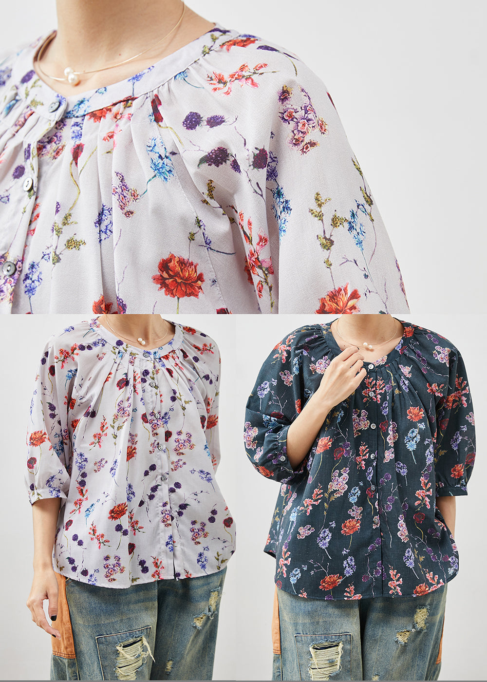 A Vintage Style Shirt with Delicate Timeless Details