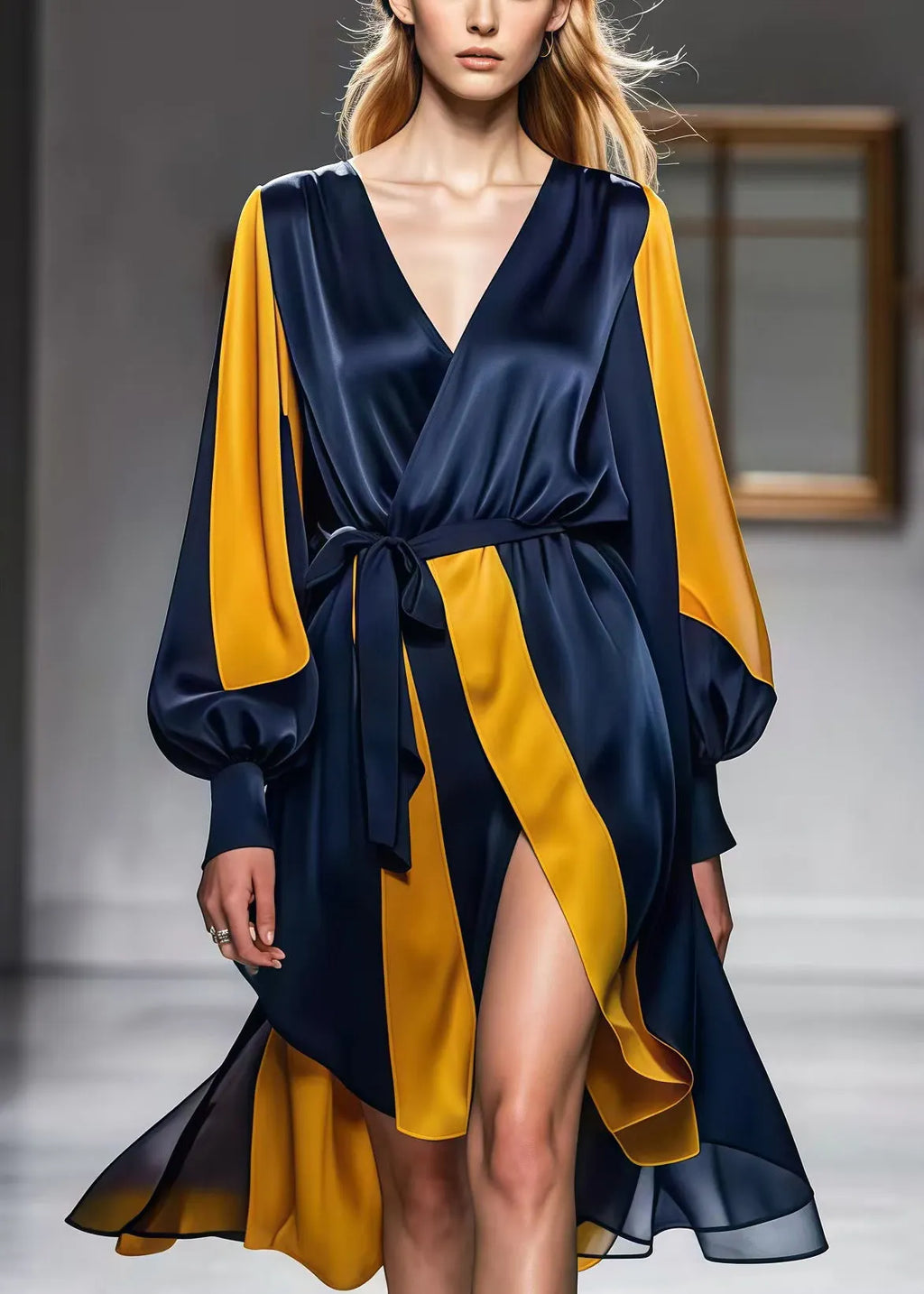 Well Tailored Dress with a Graceful Silhouette