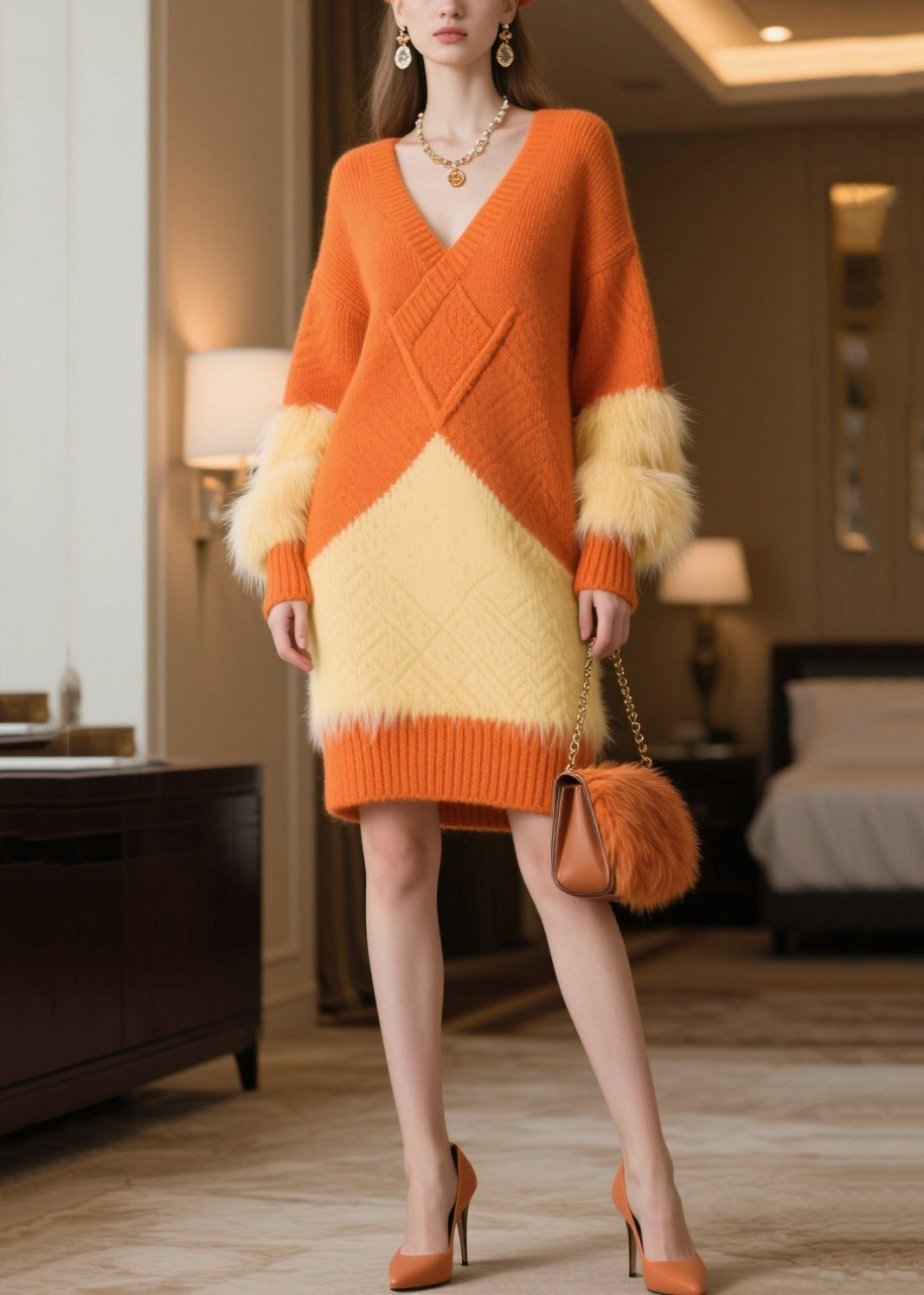 Classic Vintage Dress with a Flattering Fit