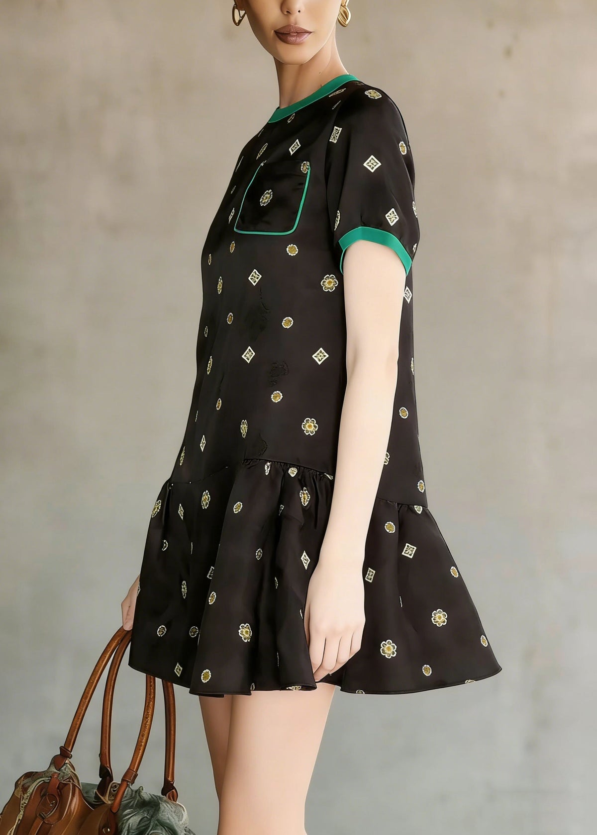 A Vintage Style Dress with Delicate Timeless Details