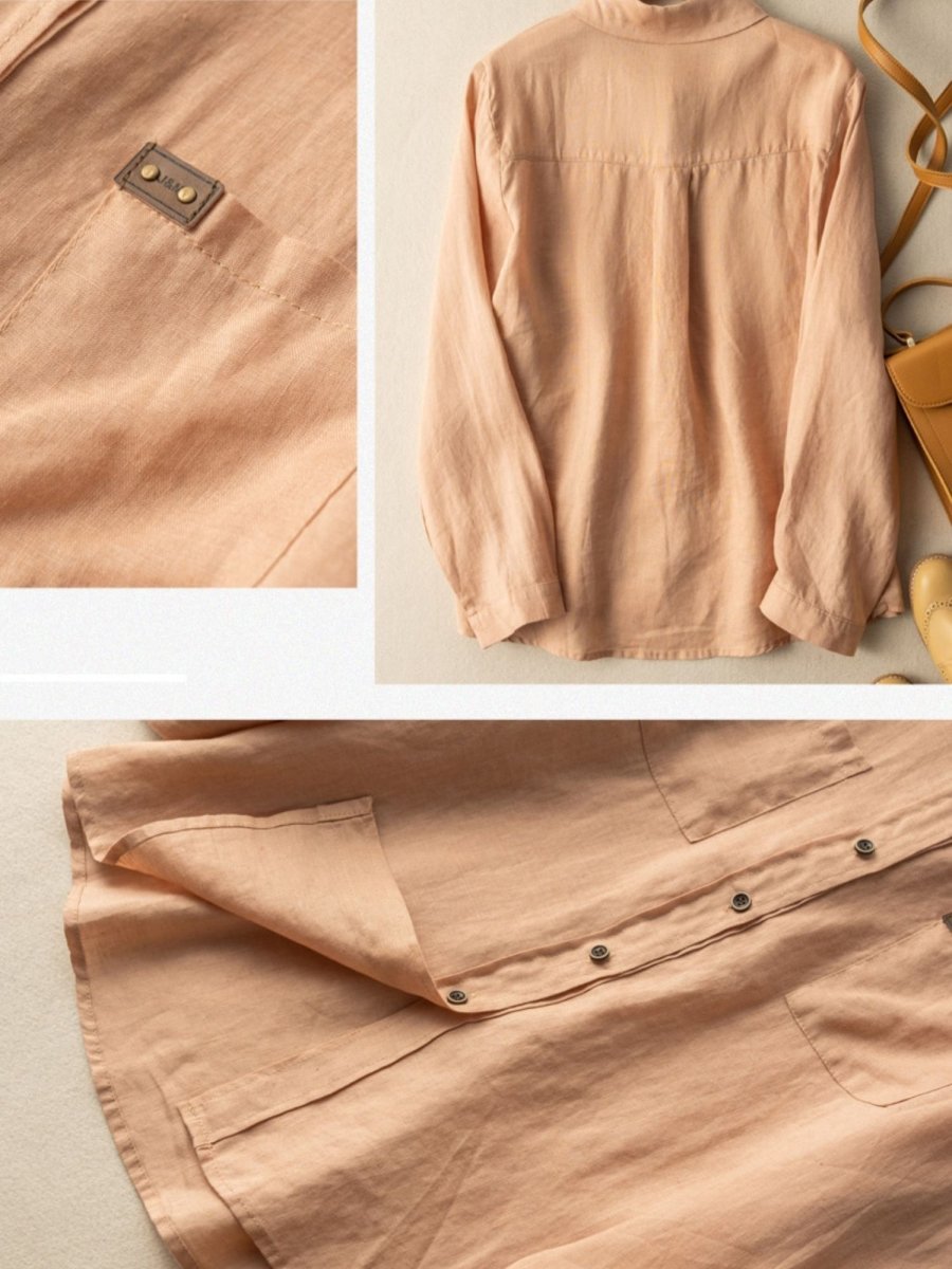 A Vintage Style Shirt with Delicate Timeless Details