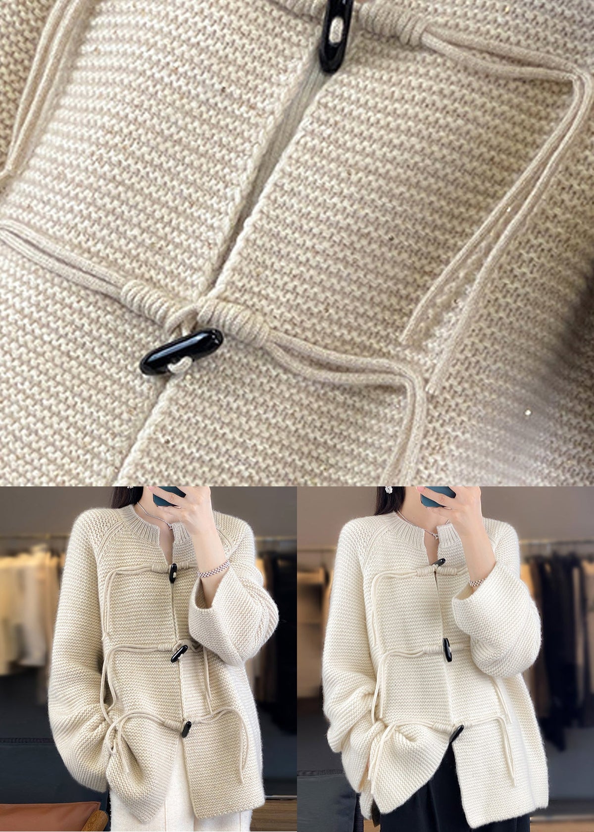 A Vintage Style Coat with Delicate Timeless Details