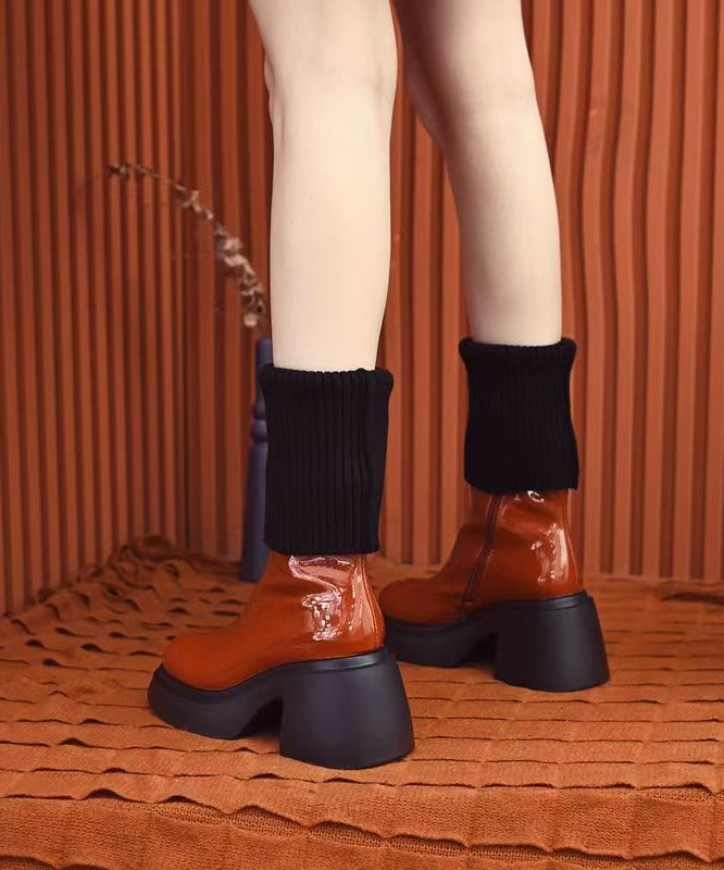 Vintage Inspired Orthopedic Boots