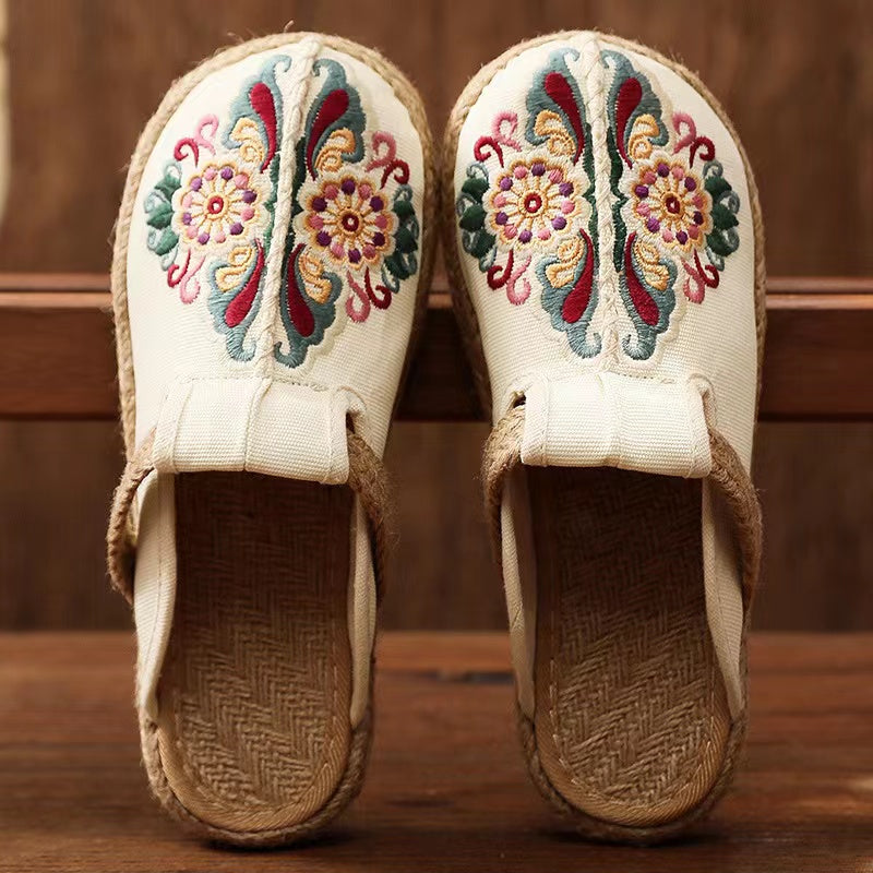 Vintage Inspired Orthopedic Flats