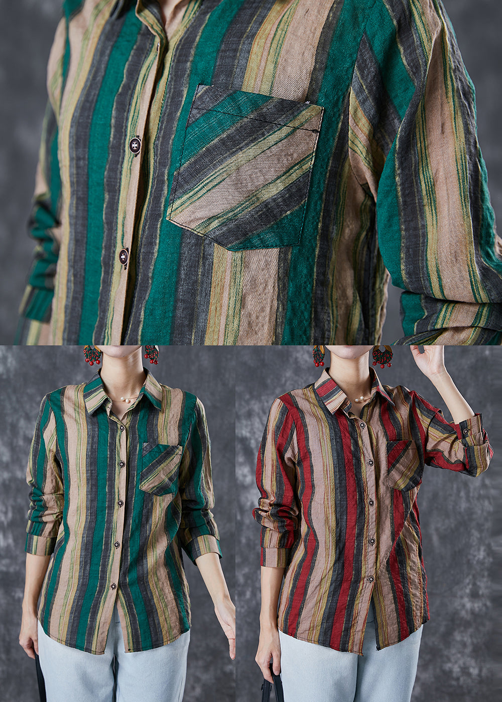A Vintage Style Shirt with Delicate Timeless Details