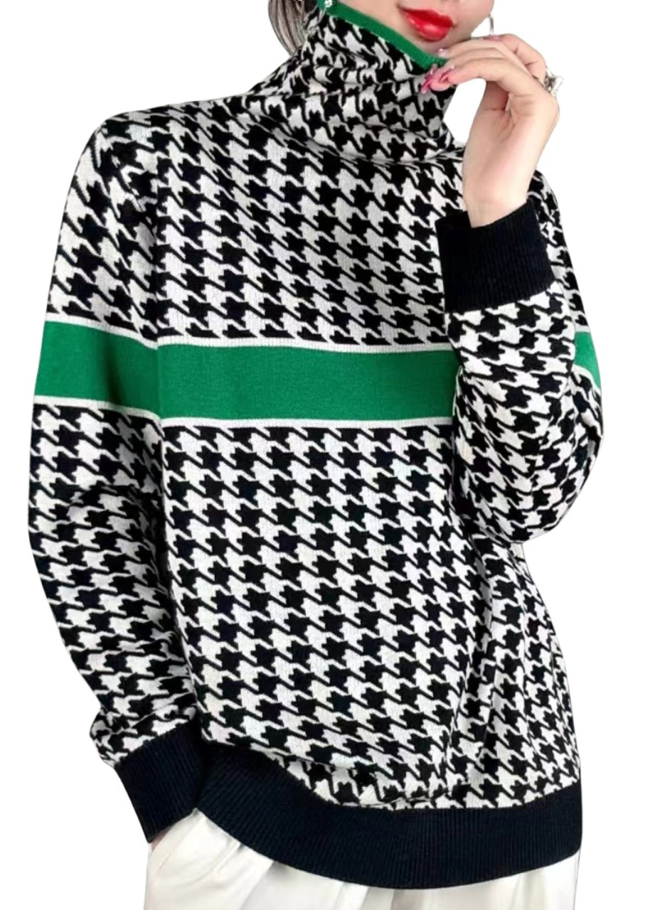 A Vintage Style Sweater with Delicate Timeless Details