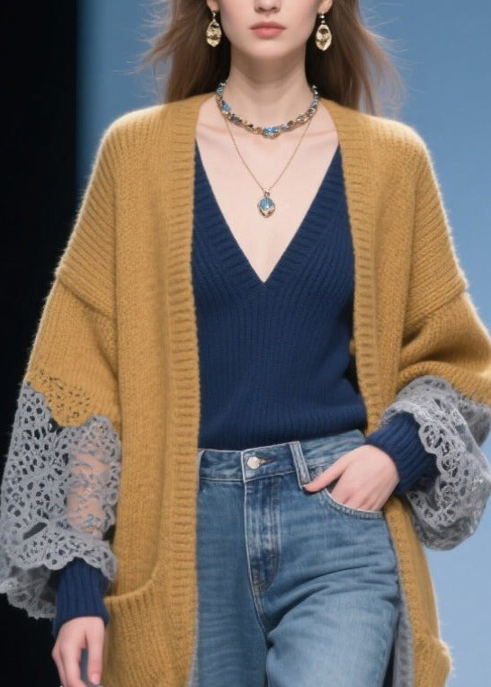 A Vintage Style Cardigan with Delicate Timeless Details