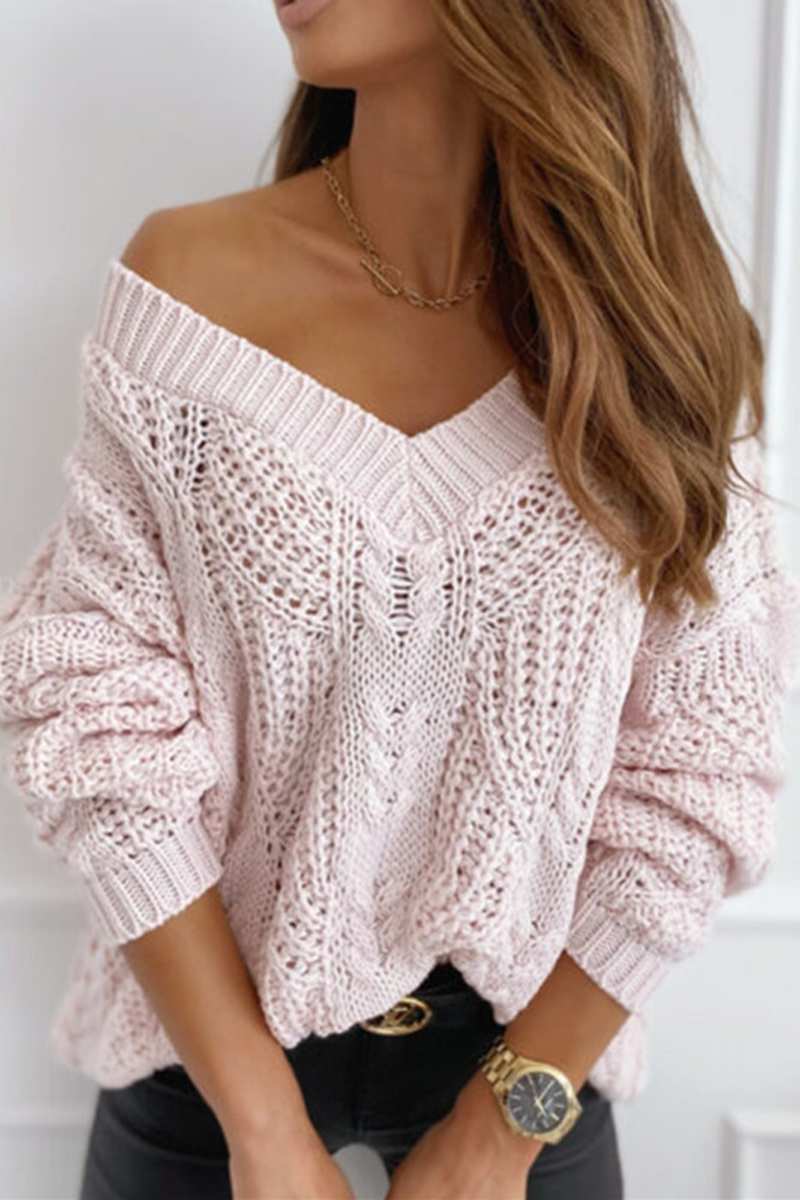 A Vintage Style Sweater with Delicate Timeless Details