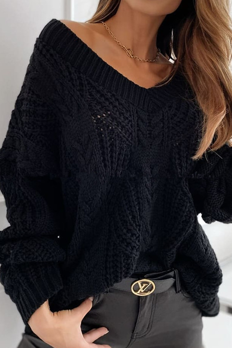 A Vintage Style Sweater with Delicate Timeless Details