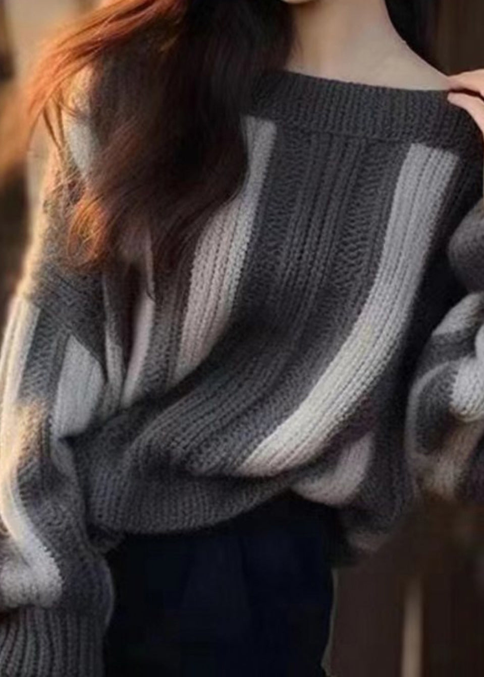 Classic Vintage Sweater with a Flattering Fit