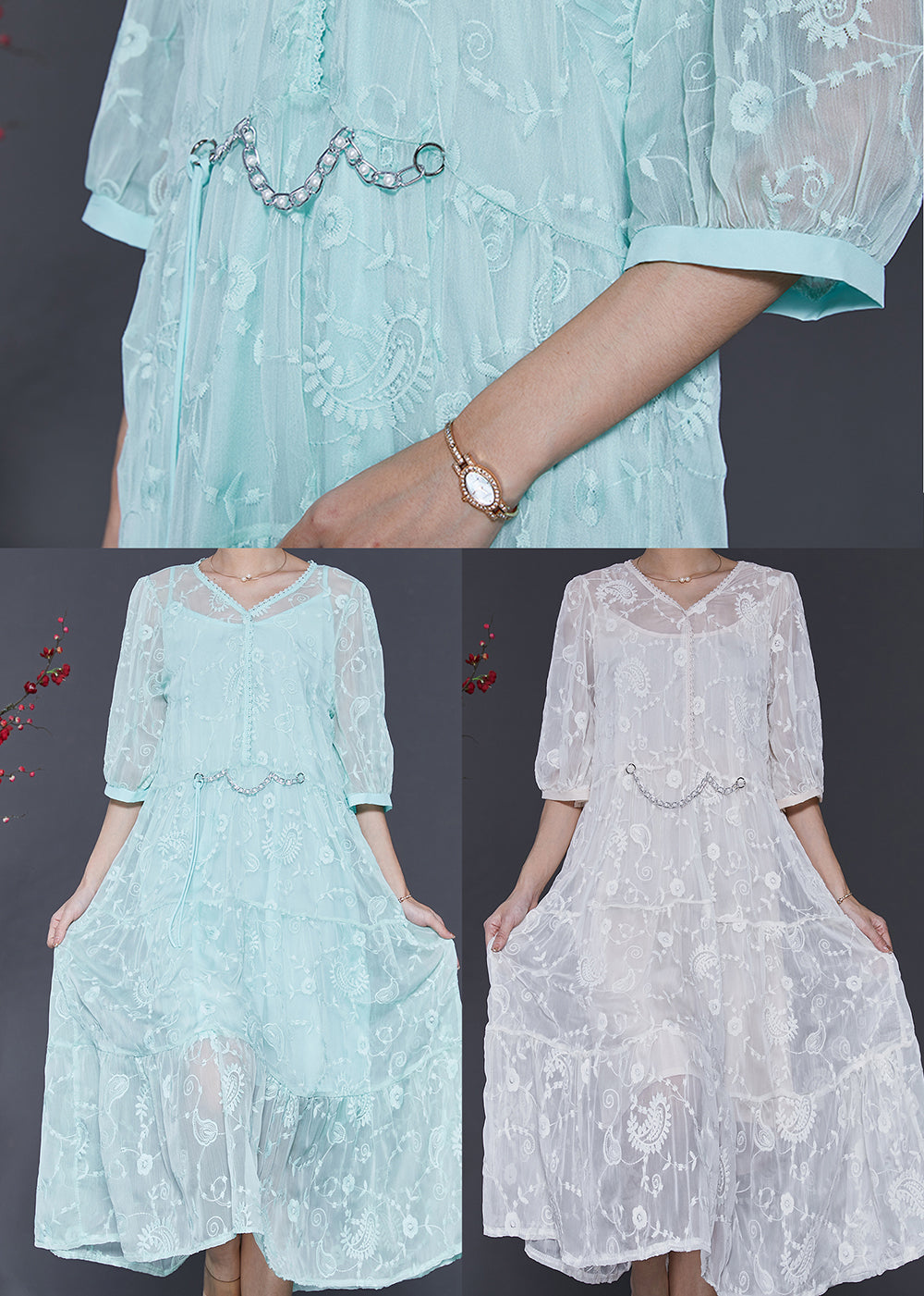 Well Tailored Dress with a Graceful Silhouette