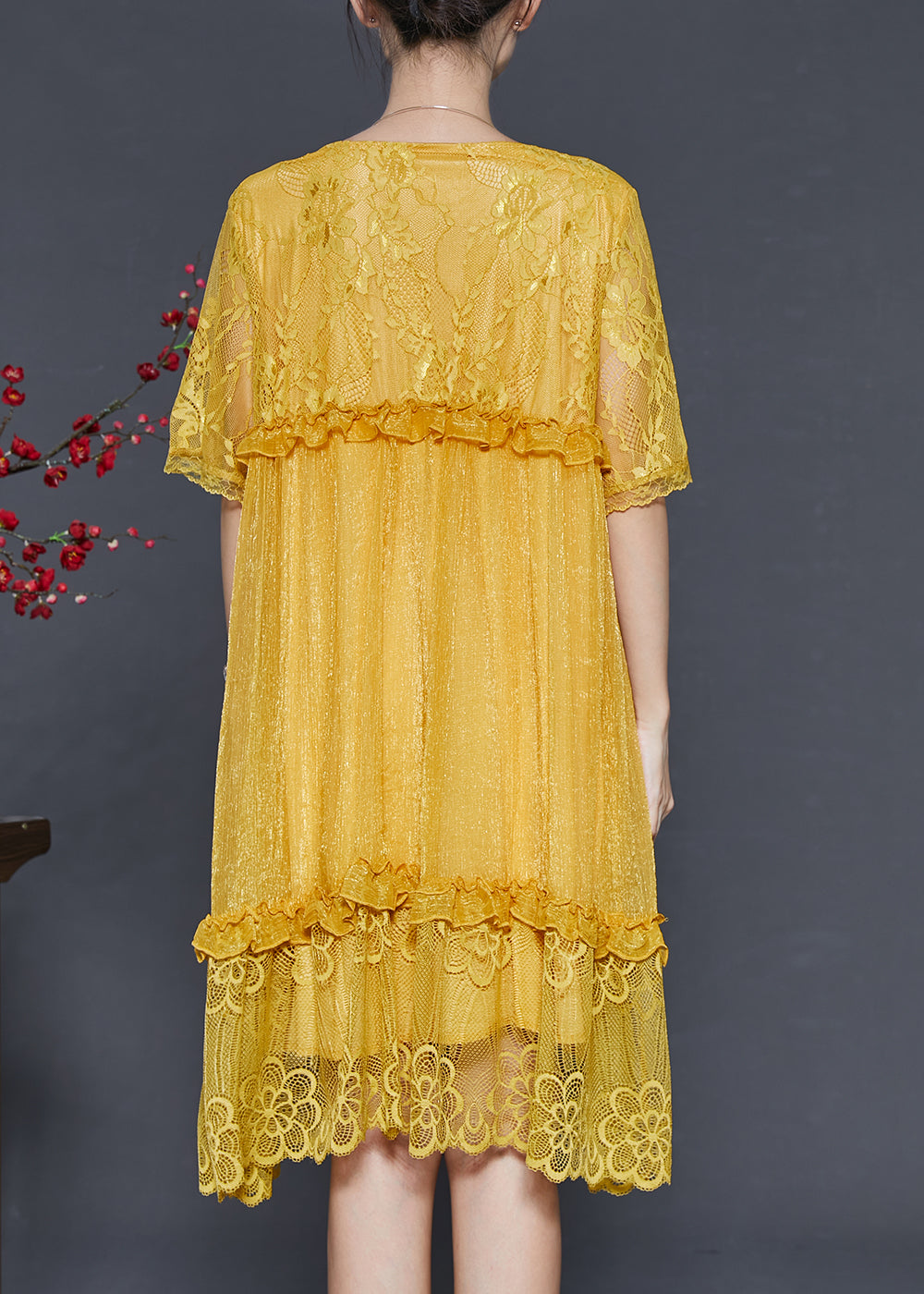A Vintage Style Dress with Delicate Timeless Details