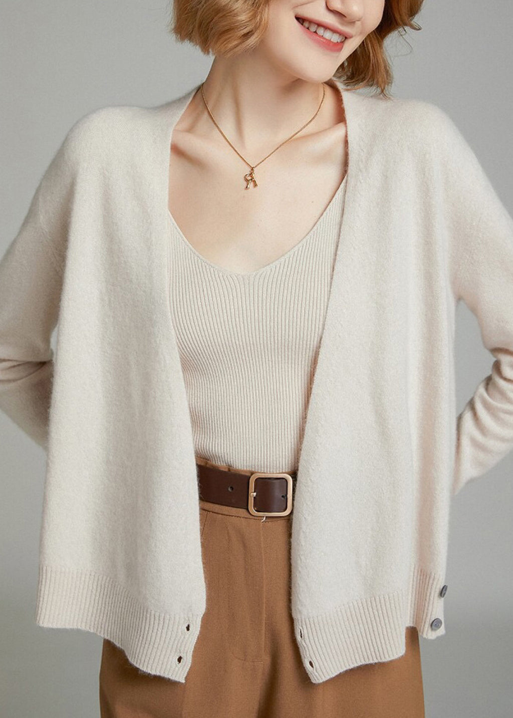 Beautifully Finished Cardigan in a Timeless Design