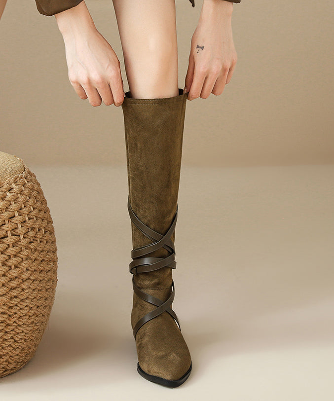 Vintage Inspired Orthopedic Boots