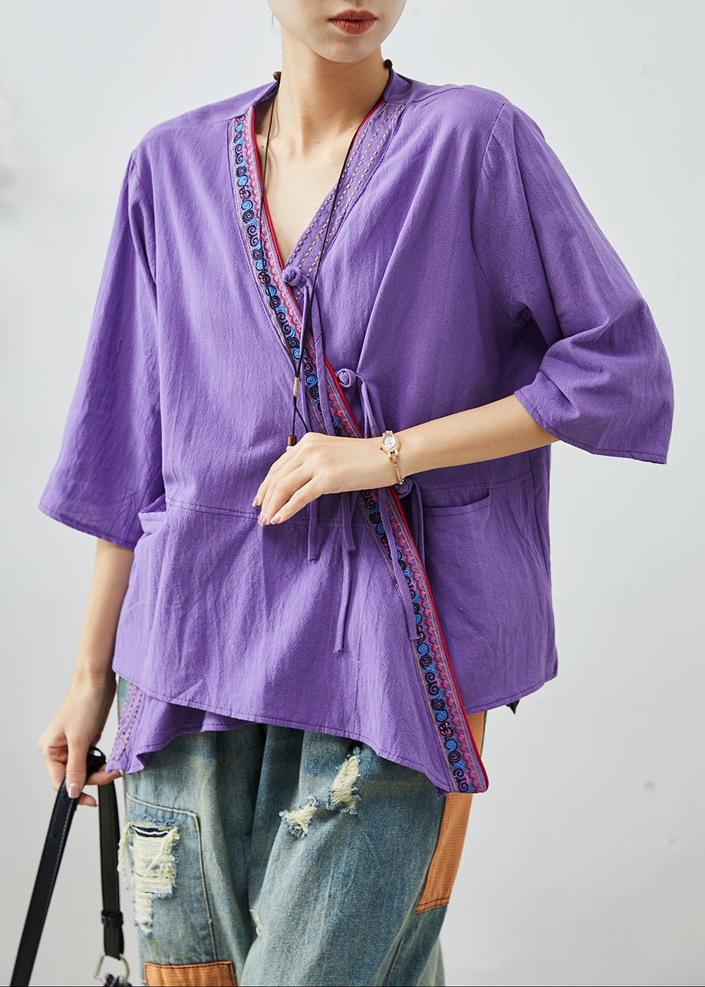 A Vintage Style Top with Delicate Timeless Details