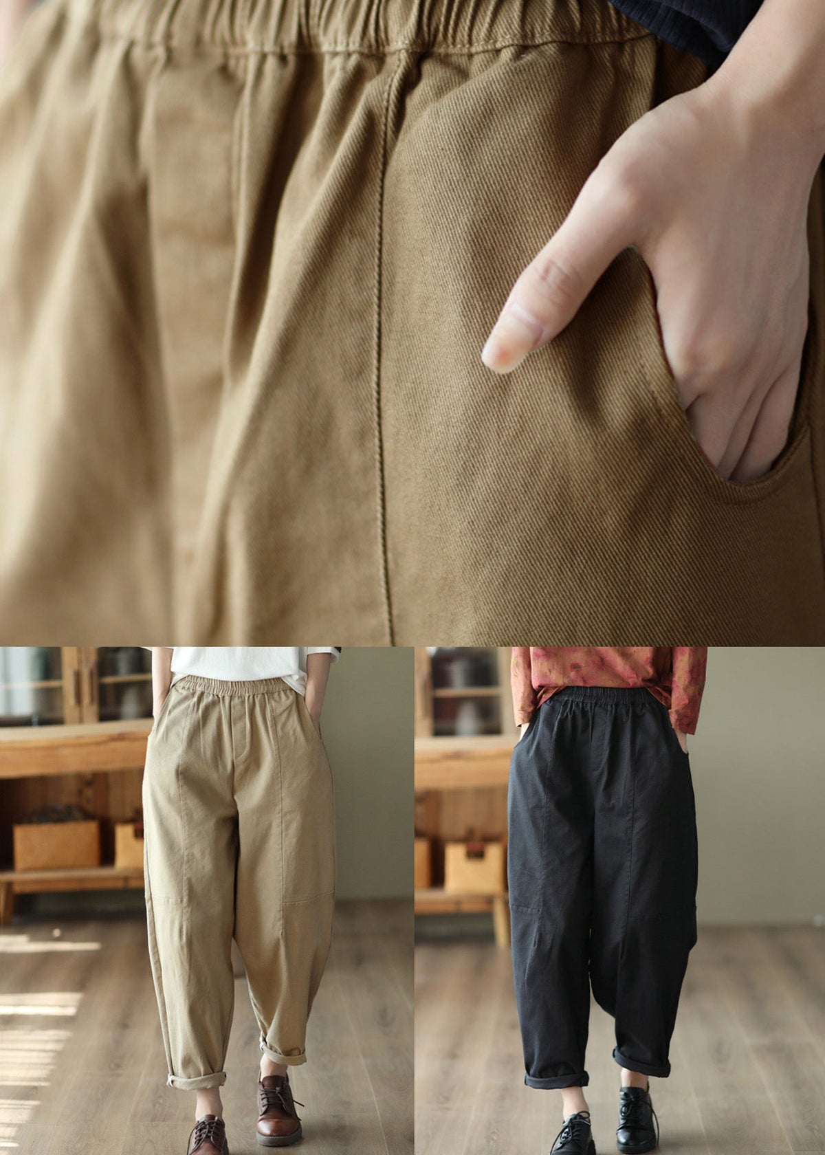 Classic Vintage Pants with a Flattering Fit