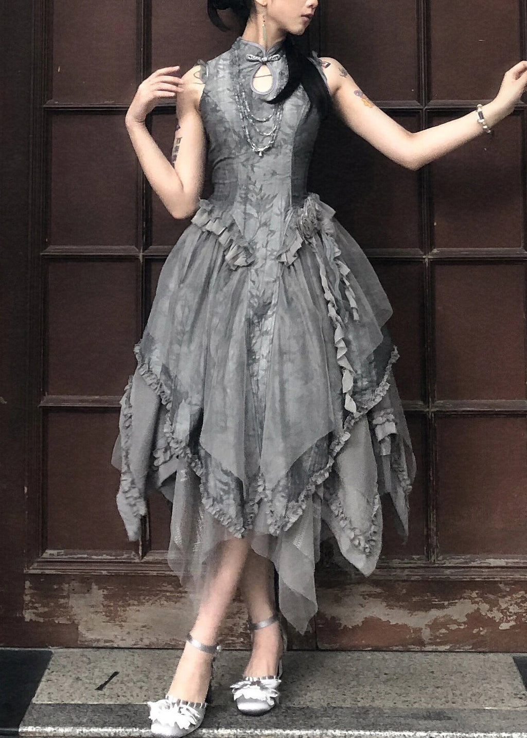 Elegantly Styled Dress for Everyday Wear