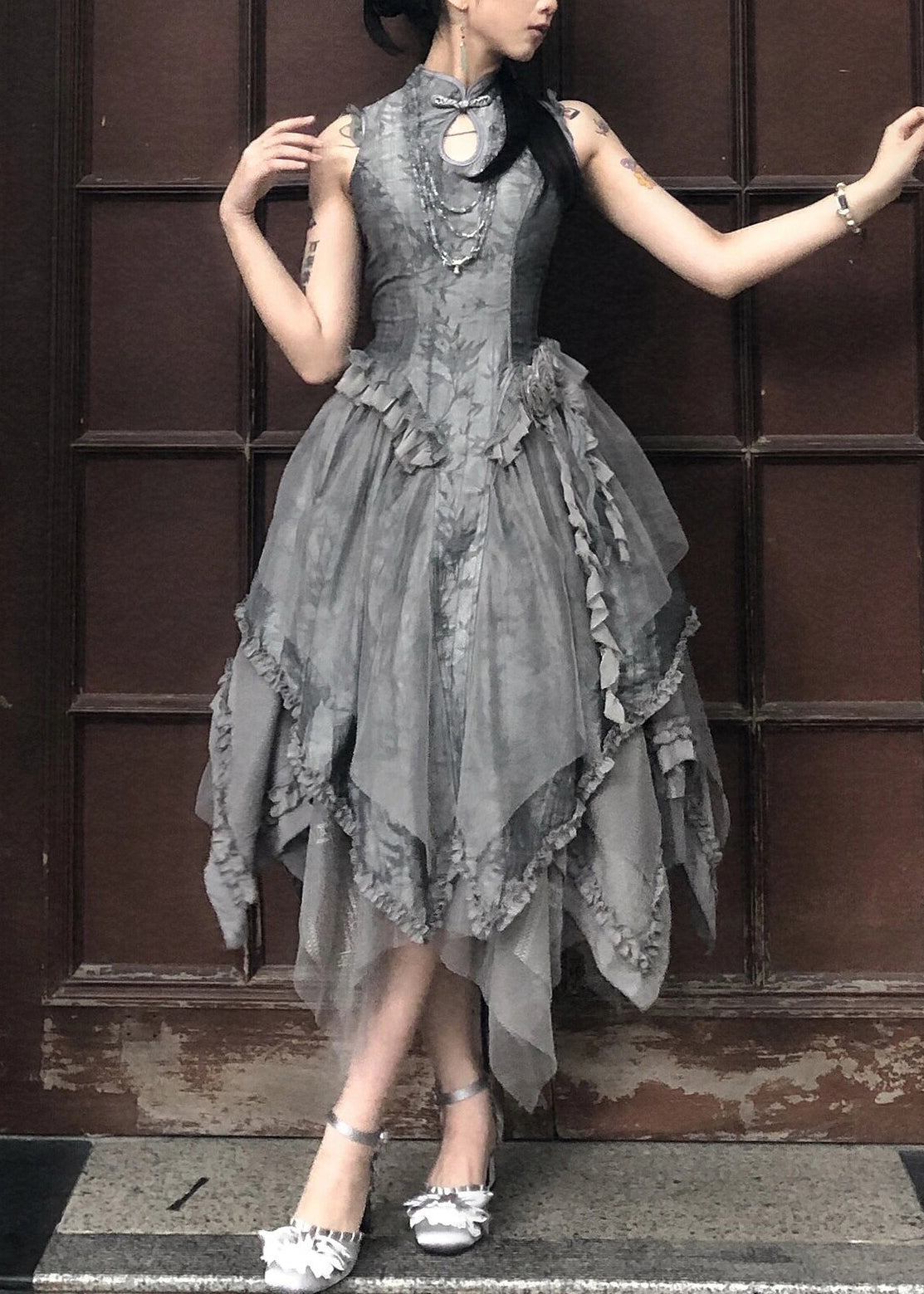 Elegantly Styled Dress for Everyday Wear