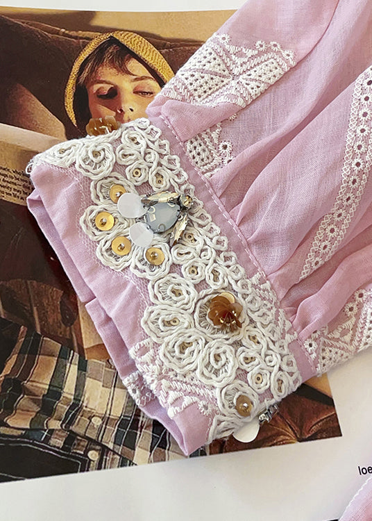 A Vintage Style Shirt with Delicate Timeless Details