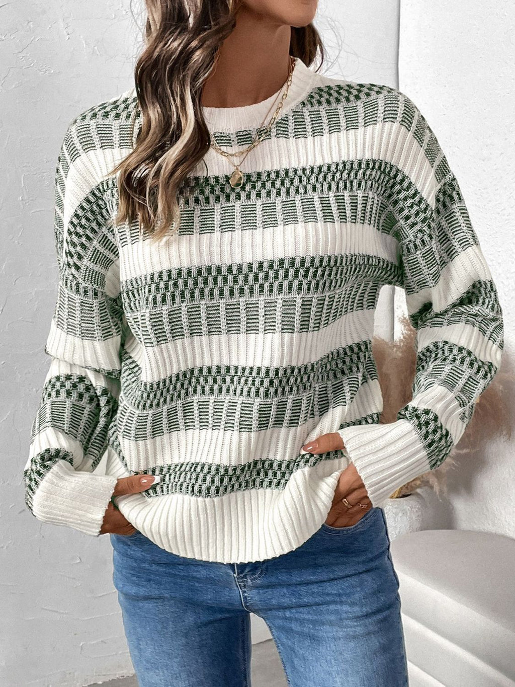 Gracefully Styled Sweater for Any Occasion