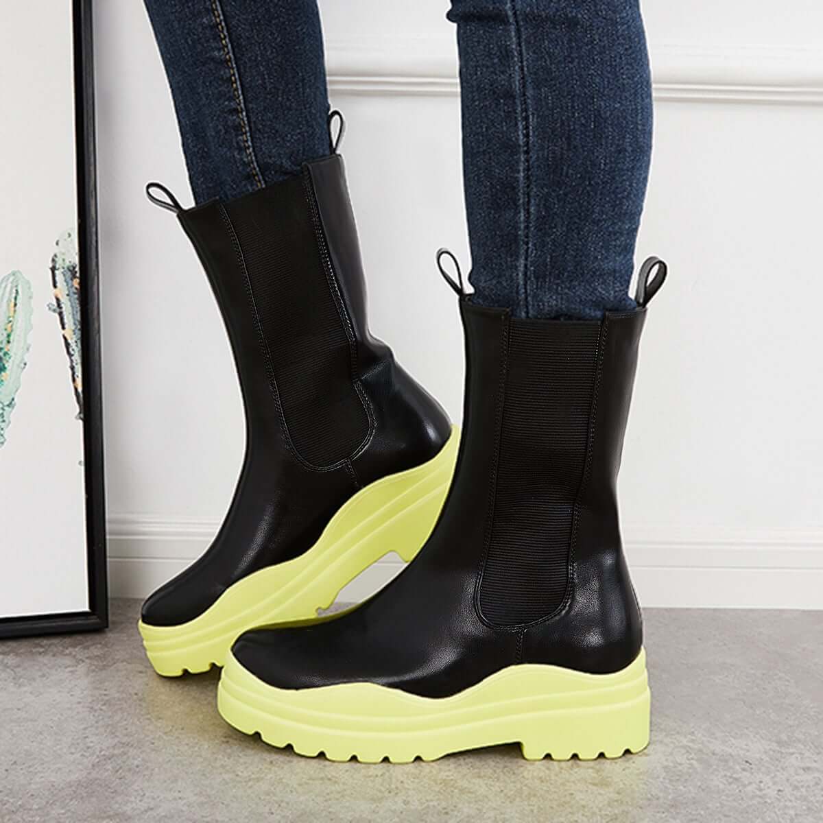Chic Orthopedic Boots with Unique Design