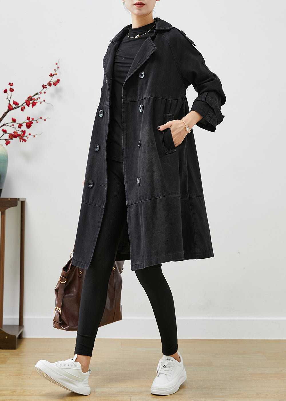 A Vintage Style Coat with Delicate Timeless Details